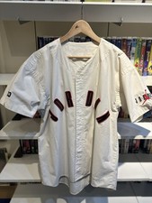 Nike Air Jordan Jersey Mens L Baseball Embroidered Chicago Vintage 90s RARE