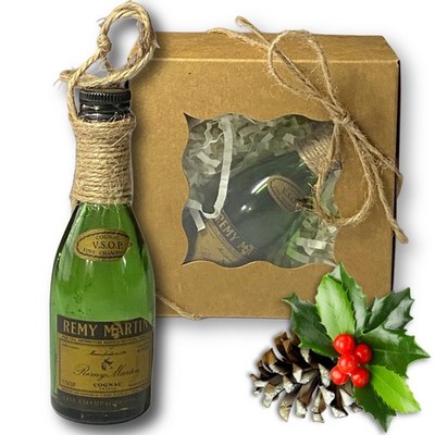 Rémy Martin VSOP Fine Champagne Cognac Artisan Vintage Glass Bottle Ornament