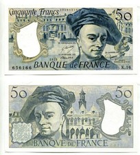50 Francs Frankreich / France 1979 "De La Tour"  Erhaltung II+,  P. 152a