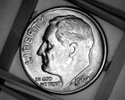 1964 D # 25 10C ROOSEVELT DIME