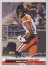 2023 Upper Deck CFL Exclusives 28/100 Keon Hatcher #86 1g43