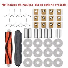 Main Side Brushes/Filter/Dust Bag/Mop for Xiaomi Robot Vacuum X20+ / X20 Plus