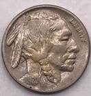 1920 Buffalo Nickel XF-AU Condition Philadelphia P