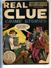 Real Clue Vol. 3 #2 1948-Boss Tweed-Pre-code crime -Golden-Age comic book