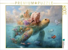 CALVENDO Puzzle Humorvolle Tiere  1000 Teile Lege-Gr  e 64  48 cm Foto-Puzzle