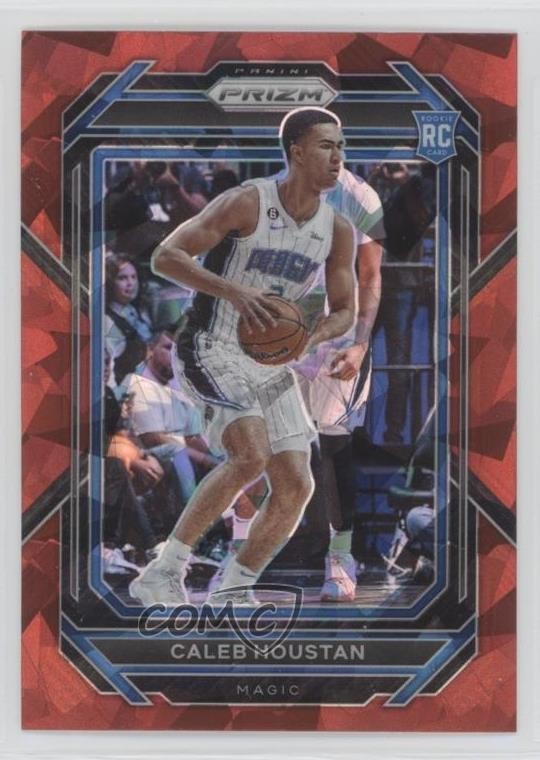2022-23 Panini Prizm Red Ice Prizm Caleb Houstan #269 oh4