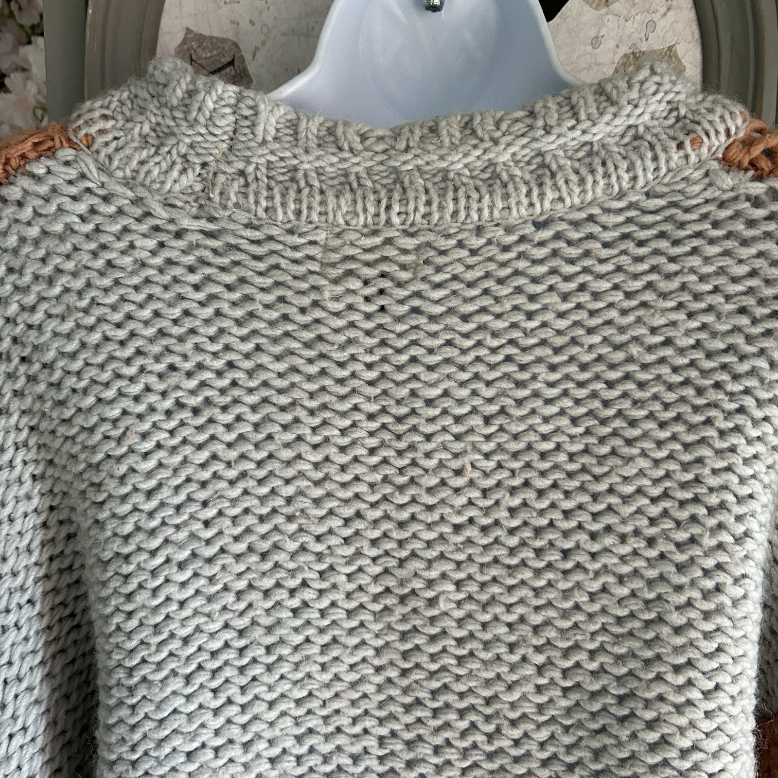 UNIVERSAL THREAD Cable Chunky Knit Colorblock Swe… - image 5