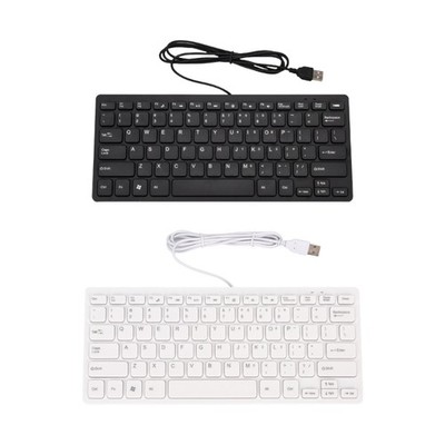 72 Keys USB Computer Keyboard Quiet Responsive Keys Wide Compatibility