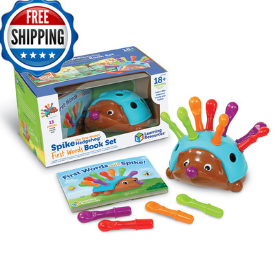 Learning Resources Spike The Fine Motor Hedgehog First Words - Toddler Activity