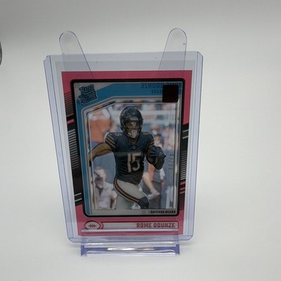 Panini Clearly Donruss 2024 Rome Odunze Rated Rookie #60  /99 Chicago Bears