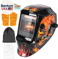 Welding Helmet True Color Auto Darkening Hood for TIG MIG ARC Welder Mask with A