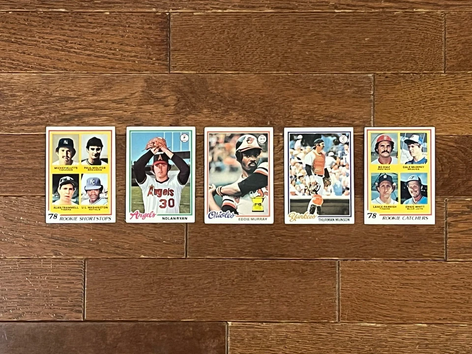 Juego completo de béisbol Topps 1978 1-726 EX-NM Ryan Murray Molitor RC’s y más!! Foto 2 de 3