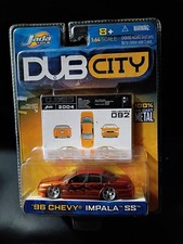 Jada Toys Dub City 96 Chevy Impala SS 1/64 Diecast Orange 2004 HTF