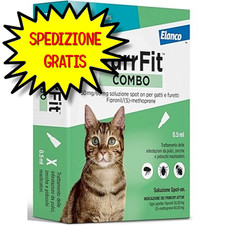 ELANCO PurrFit COMBO GATTI E FURETTI   Pipette 6 X 0,5 ml