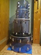 Vintage & rare 70s Acryl drumset Shells 22 12...