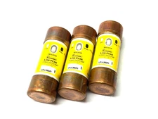 Cooper Bussmann LPJ-20SPI Low-Peak Indicator Fuse, Dual Element LOT OF 3