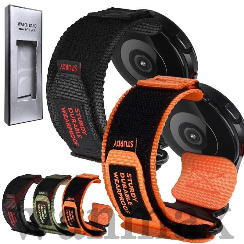 20mm 22mm Nylon Watch Band for Huawei/Samsung Quick Release Sports Strap