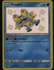 Carta Pokemon Acqua Froakie Shiny Holo Rara Destino Nascosto Shiny Vault SV11/SV94