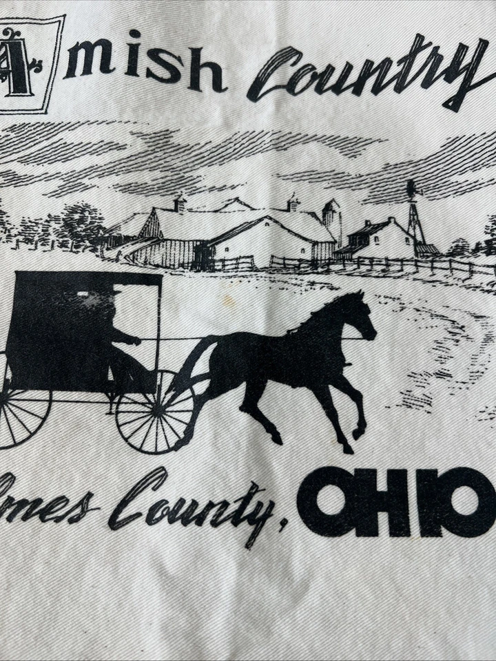 Amish Country Apron Holmes County Ohio USA Made 100 % Cotton Kids Unisex - Image 4 of 4