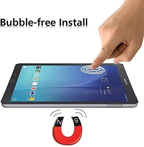 2x CLEAR Screen Protector Covers for Samsung Galaxy Tab E 9.6 Inch SM-T560 T565 - Image 3 of 4