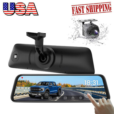 AUTO-VOX T9 OEM Rear View Mirror 9.35'' Full Touch Screen + 1080P Backup Camera