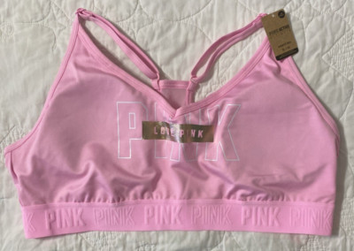 Victoria Secrets Pink Active Ultimate Sports Bra, XL, low impact 4-way stretch