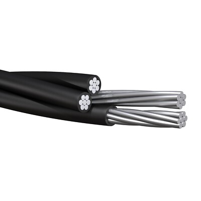 250' Palomino 2-2-2-2 ACSR Overhead Aluminum Service Drop Cable 600V