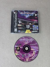 NFL Blitz PlayStation 1 PS1 Game COMPLETE Sony Football Rare