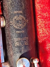 SELMER PARIS SERIES 10 / 10S WOOD CLARINET,REVISED! READY TO PLAY!/CLARINETTO