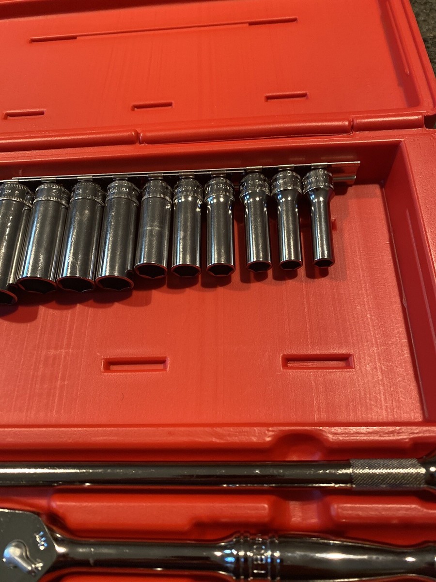 Snap On 206afsp 212sfsmy 3/8 drive set in case | eBay