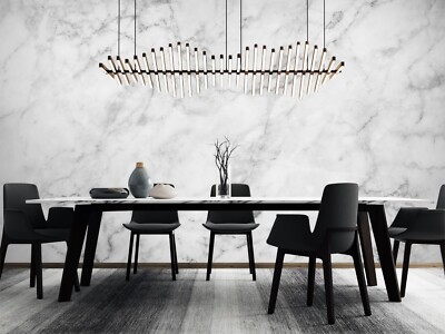3D White Marble G5013 Wallpaper Wall Murals Removable Self-adhesive Honey