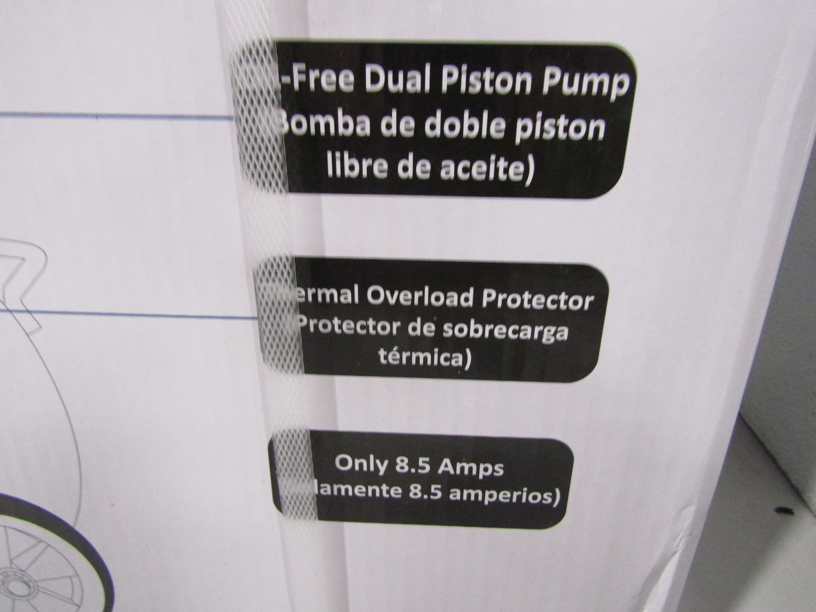 California Air Tools 8010A 1 HP 8 Gallon Oil Free Wheelbarrow Air