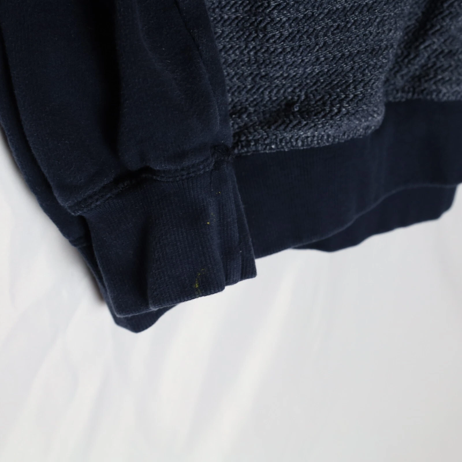 VETEMENTS Felpa con cappuccio Basix of America adulti M blu scuro manica lunga pullover titanic