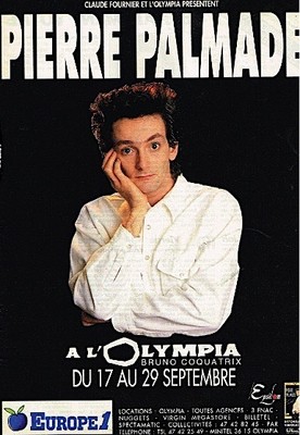 Advertising Advertising 1991 Spectacle Pierre Palmade At The Olympia Ebay