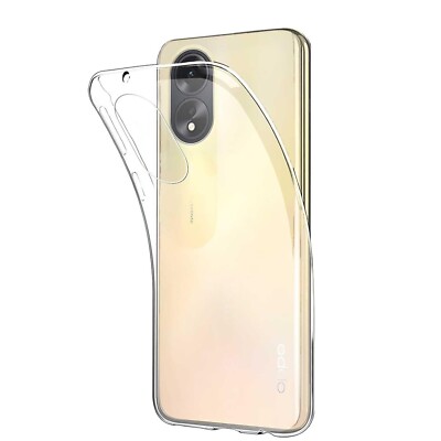 Oppo Ã 3s Back Cover For OPPO A38 SHOCKPROOF TPU CLEAR CASE SOFT