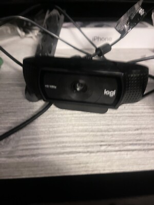 Logitech VU0060 860-000587 Pro Full HD 1080p Stream Webcam - No Lens Cover