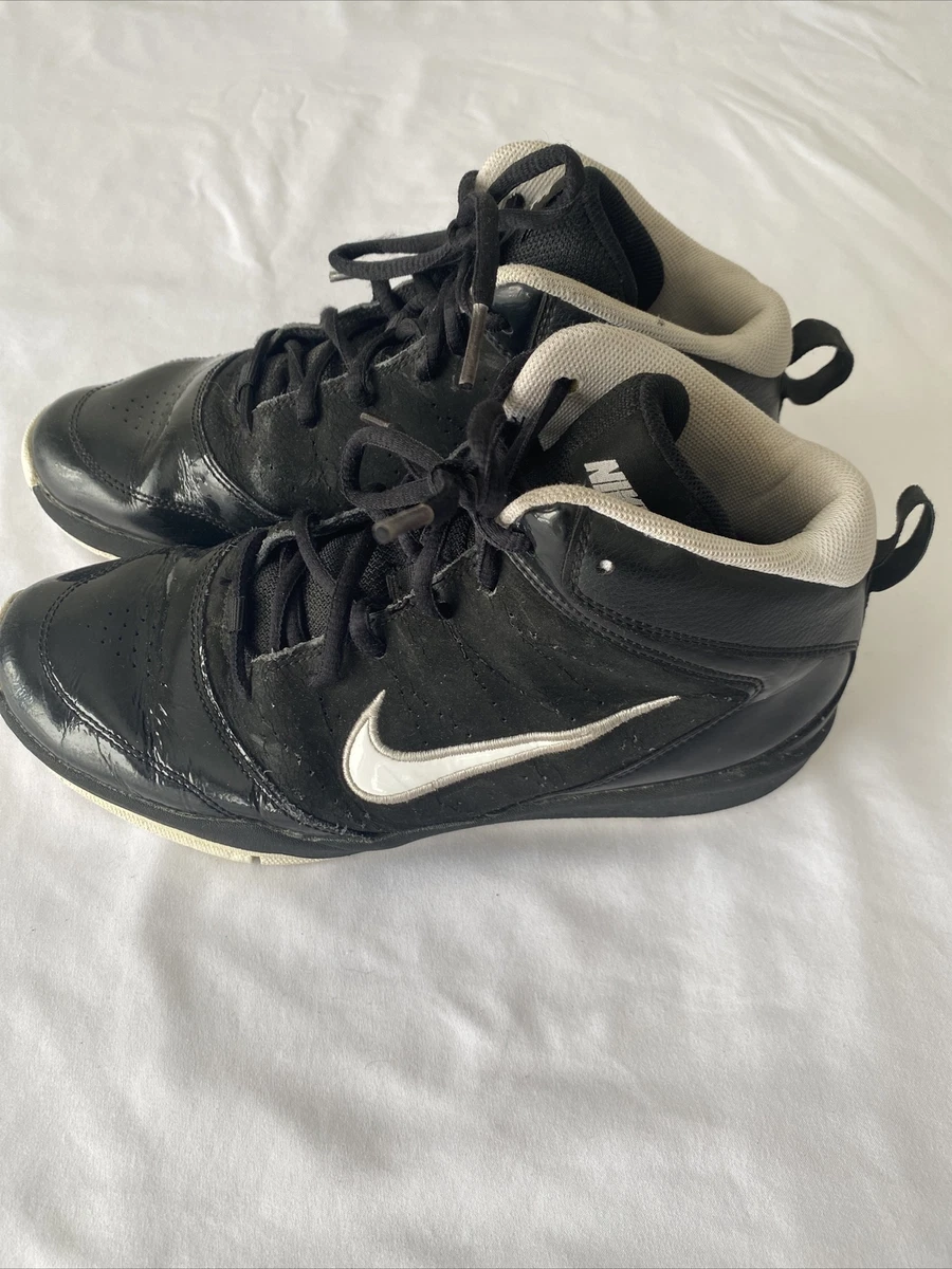 Nike TEAM HUSTLE D5 Basketball Shoe Sport Sneaker Black 454461 010