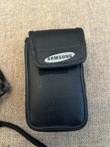 Samsung AF Slim Zoom Compact Point & Shoot 35mm Film Camera w/Case Untested - Picture 6 of 8