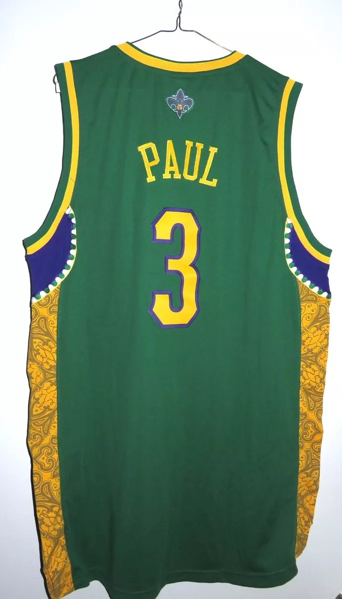 NEW ORLEANS HORNETS CHRIS PAUL ADIDAS SWINGMAN NBA BASKETBALL JERSEY ADULT  XXL – The Felt Fanatic