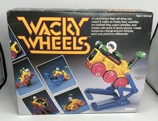 Wacky Wheels 1984 Tomy 5018 Battery Operated Toy New In Open Box