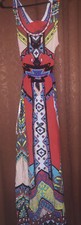 Papaya Maxi Dress Cutout Size S Small New Nwt