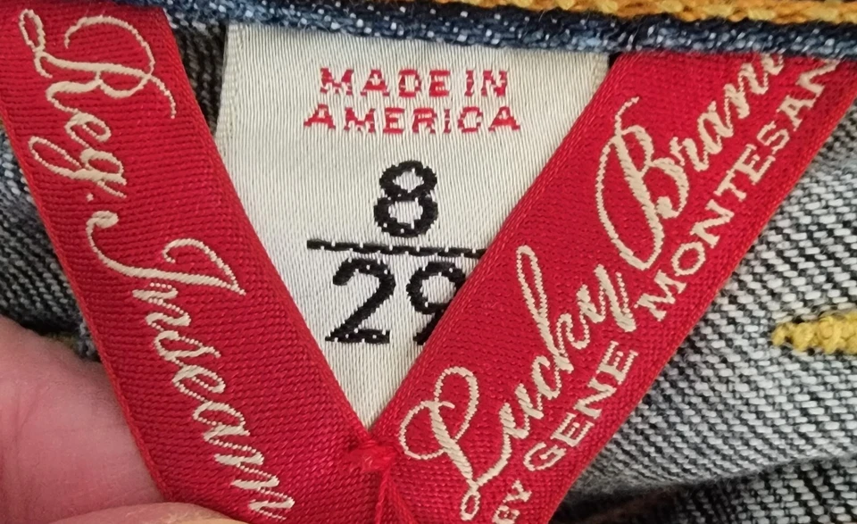 Pantalones cortos de mujer Lucky Brand talla 8 azul jean Foto 2 de 4