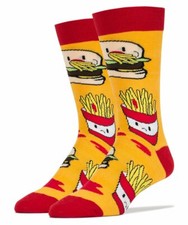 OOOH YEAH Men's Novelty Crew Socks, Super Size