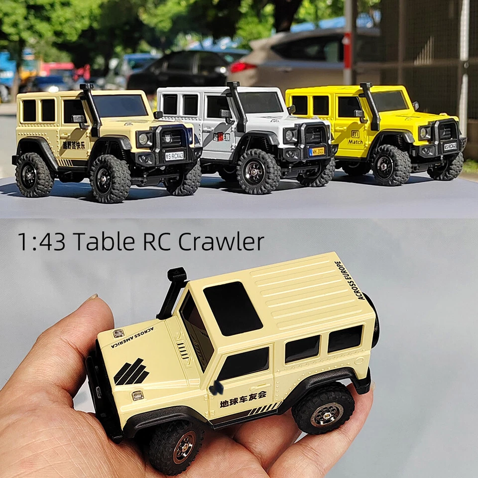 LDARC X43 1:43 4WD Crawler RC Car - Full Time Off-Road Climbing Vehicle Toy - Image 4 of 4