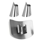 <!--F#f_0-->Adjustable Finger Guard Durable Stainless Steel Guards for Safe Slicing Dicing<!--F/-->