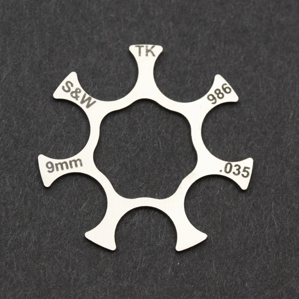 SMITH & WESSON S&W 986 9mm Revolver Moon Clips - TK Custom™ (Qty: 10)