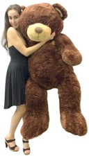 Big Plush 5 Foot Teddy Bear Soft Brown Premium Giant Stuffed Animal 60 Inches