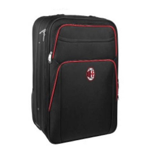 Trolley Bagaglio a Mano MILAN Calcio UFFICIALE 50x34x20 Cabina Valigia  viaggio | eBay
