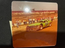 VINTAGE ORIGINAL DIRT LATE MODEL PHOTO; 1981 PAUL SHEFFER; ELDORA SPEEDWAY