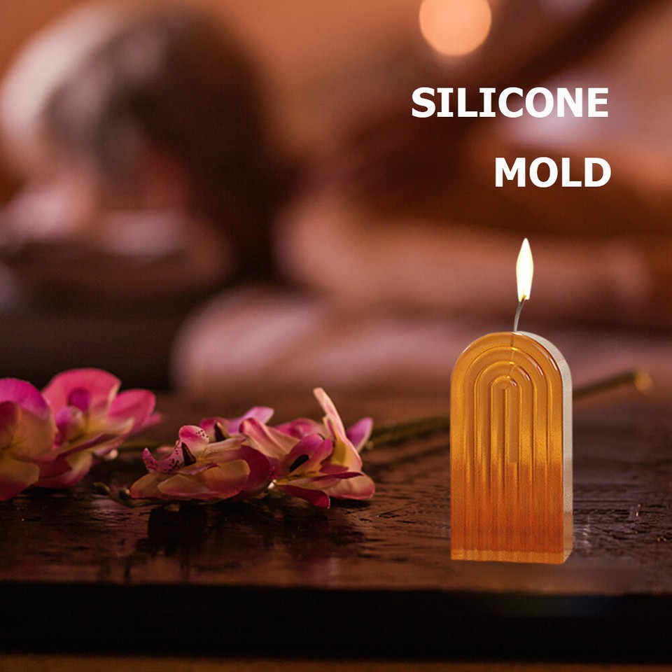 Silicone Cake Mold NonToxic UShaped for Abstract Architectural